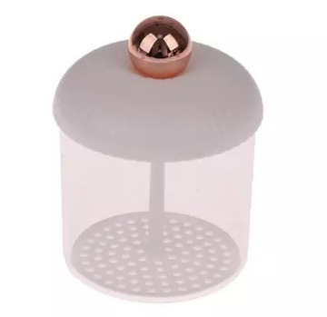 Kubek | pojemnik | spieniacz do szamponu BIAŁY