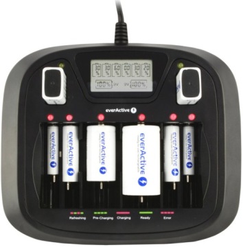 УНИВЕРСАЛЬНОЕ ЗАРЯДНОЕ УСТРОЙСТВО ДЛЯ R3 R6 9V R20 R14 Ni-MH USB АККУМУЛЯТОРОВ