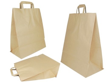 TORBA PAPIEROWA Zakupowa 320/150/400 250szt EKO XL