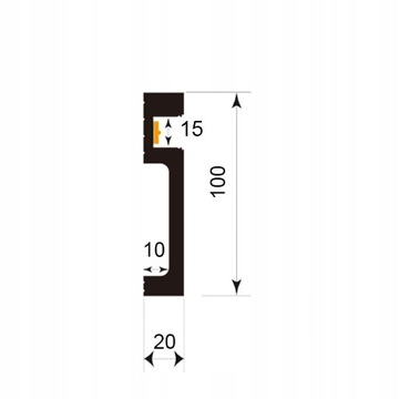 Светодиодная плата для обороты LCL-15 Полиуретан 10 см