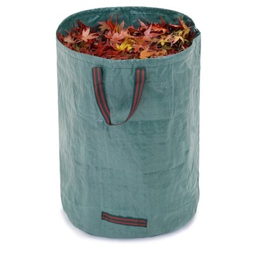 САДОВАЯ КОРЗИНА, СКЛАДНАЯ СУМКА ДЛЯ ЛИСТОВ, МЕШОК ДЛЯ ТРАВЫ 120 Л, РУЧКИ