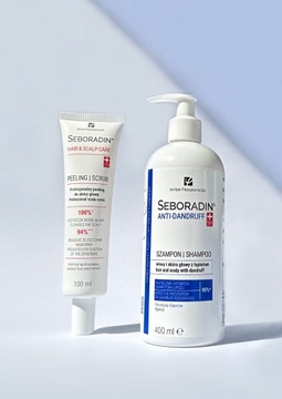 Seboradin ANTI-DANDRUFF набор шампунь против перхоти 400мл + пилинг 100мл