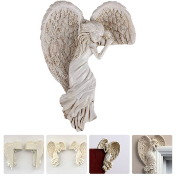 Украшение дверной коробки настенными скульптурами «Крылья ангела»