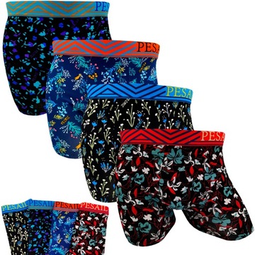 4 ЦВЕТНЫХ МУЖСКИХ Труса-боксера PESAIL