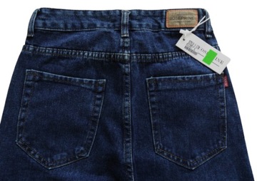 SPODNIE JEANSOWE jeansy damskie młodzieżowe r M 28