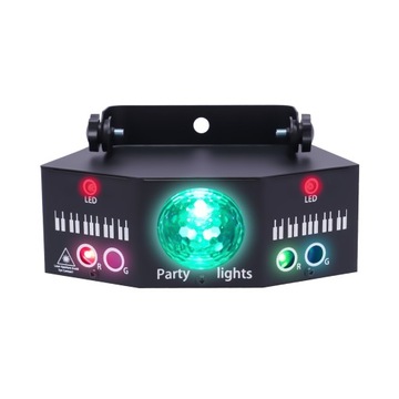 7-Eye LED RGB Light Scena Oświetlenie Efekt światła DMX Effect Spotlight