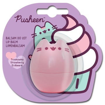 Pusheen Balsam do ust 3D Truskawka 6g