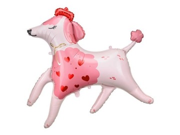 BALON FOLIOWY PUDEL 119X108 CM