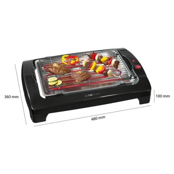 CLATRONIC BQ 2977 НАСТОЛЬНЫЙ ЭЛЕКТРИЧЕСКИЙ ГРИЛЬ