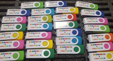 Флешка Twister 4 ГБ usb2.0 с печатью и логотипом 10x