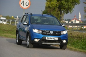 Dacia Logan II MCV Facelifting 0.9 TCe 90KM 2017 Dacia Logan 0.9TCE MCV Stepway gwarancja przebiegu, zdjęcie 7