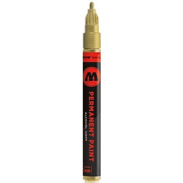 Marker Permanentny - Molotow 120PP Gold / Złoty / Złoto - 2mm