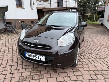 Nissan Micra IV Hatchback 5d 1.2 80KM 2011 Nissan Micra TYLKO 134tyśkm 1WŁAŚCICIEL 1.2B CLIMATRONIC 2011 ZADBANA Tekna, zdjęcie 1