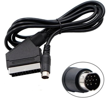 СОЕДИНИТЕЛЬНЫЙ КАБЕЛЬ RGB EURO SCART ДЛЯ КОНСОЛИ SEGA SATRUN 180 СМ