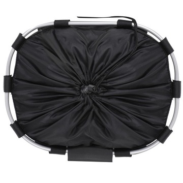 КОРЗИНА ДЛЯ ВЕЛОСИПЕДА ПЕРЕДНЯЯ КРЫШКА КОРЗИНЫ CLICK ЧЕРНАЯ