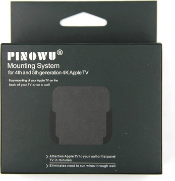 UCHWYT SCIENNY NA APPLE TV + POKROWIEC NA PILOTA
