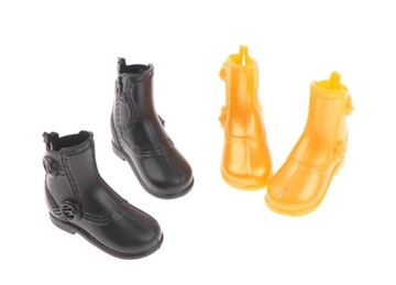 ZŁOTE BOTKI MĘSKIE MINIATUROWE BUTY DLA LAKI CHŁOPAKA 30 cm