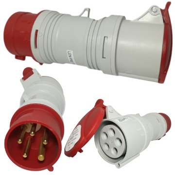 PRZEJŚCIÓWKA SIŁOWA REDUKTOR Z 16A NA 32A 5P IP44