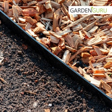 Садовый бордюр Бордюр двойной прочности GARDENGURU 36M 108 газонных анкеров