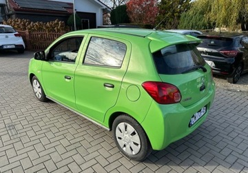 Mitsubishi Space Star Hatchback 5d 1.0 71KM 2014 Mitsubishi Space Star 1,0 Benzyna 71 KM Serwis GWARANCJA Zamiana Zarejestr, zdjęcie 3