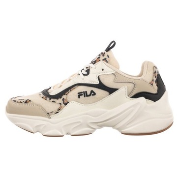 Buty Damskie Sneakersy Fila Collene FFW0046 Beżowe