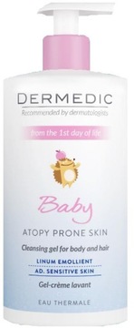 DERMEDIC LINUM BABY ŻEL DO MYCIA ATOPIA 500ml termin 30-09-2024