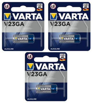 bateria Varta V23GA, MN21, 23A, GP23A - 3 szt.