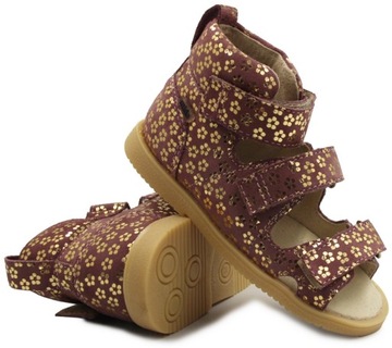Profilaktyczne buty do szkoły dla dziewczynki r.26