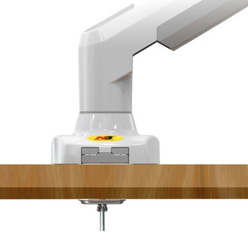 Настольный эргономичный поворотный держатель для ЖК-монитора OLED 17–30 дюймов, белый