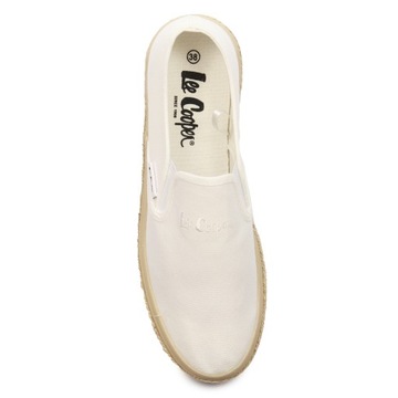 Lee Cooper Trampki półbuty espadryle buty LCW-24-44-2430L White białe r.39