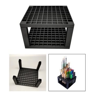 Подставка для кистей Fityle Подставка для карандашей Черный