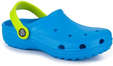 Klapki kroksy chodaki dziecięce AQUA SPEED na basen chłopięce dziewczęce 34