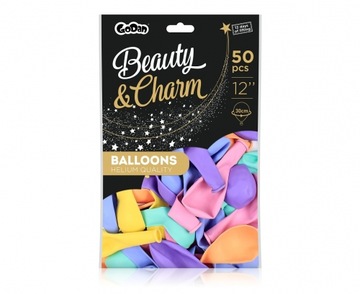 BALONY B&C 12 CALI MAKARONOWE MIX 50 SZT GODAN