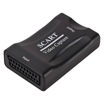 Grabber Adapter Konwerter obrazu i dźwięku z SCART / EURO do USB