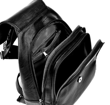 PLECAK DAMSKI PLECACZEK MIEJSKI DO SZKOŁY PRACY EKO SKÓRA VINTAGE TORBA 2W1