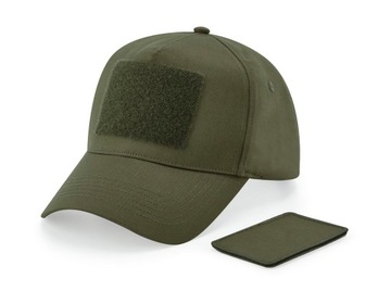 CZAPKA TAKTYCZNA MILITARNA BAWEŁNA ZIELONA KHAKI
