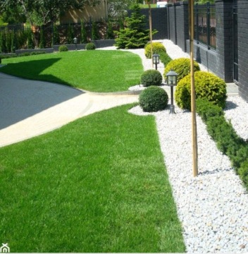 Садовый камень, белоснежный, греческий, 1-3 см, белая галька Тасоса, 25к.