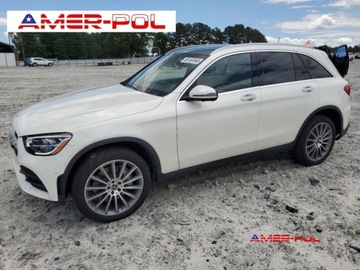 Mercedes GLC C254/X254 2022 Mercedes-Benz GLC 2022 r.,2,0L 300 4MATIC 2.0 Benzyna 255KM