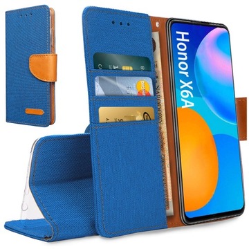 Etui Portfel Case STOJAK MAGNES KOLORY OBUDOWA do Honor X6A