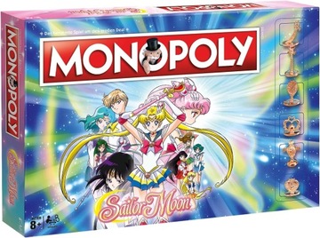 Monopoly Sailor Moon (wersja angielska) + GRATIS