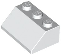 Lego 3038 skos 2x3 white biały 1szt P409