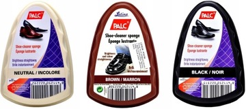 G12-01 КОРИЧНЕВАЯ ГУБКА С ВОСКОМ ДЛЯ ОБУВИ +