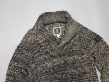 G STAR RAW męski ciepły sweter 100% bawełna L
