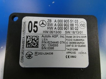 MERCEDES A TŘÍDA W176 W246 CLA W117 GLA W156 RADAR MODUL DISTRONIC
