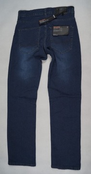 ENZO SUPER FIRMOWE NOWE NIEBIESKIE JEANSY -28S