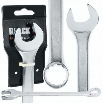 KLUCZ PŁASKI PŁASKO-OCZKOWY CRV 21mm BLACK PREMIUM