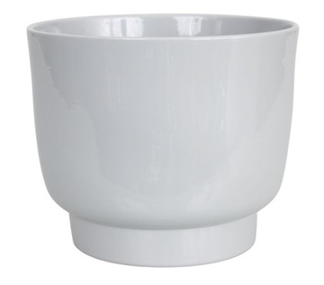 DONICZKA OSŁONKA CERAMICZNA JASNO GRAFITOWA 17 CM