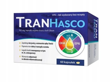 Kapsułki Tran Hasco 500 mg 60 sztuk