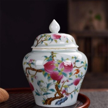 Глазурованная фарфоровая ваза для цветов для домашнего офиса