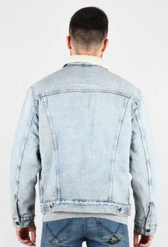 LEVI'S KURTKA MĘSKA JEANSOWA OCIEPLANA L 2M5B